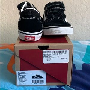 Slightly used old skool vans